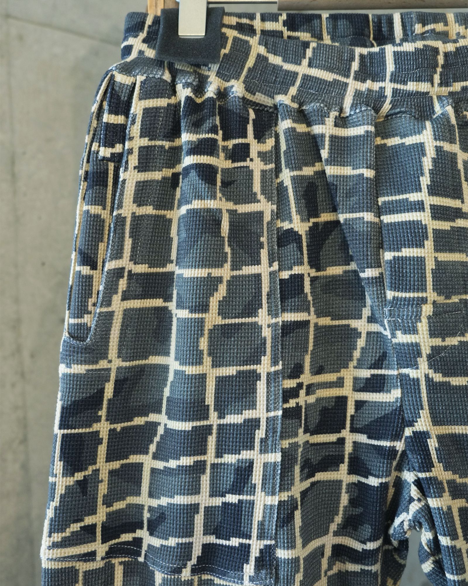 Net Waffle Pants / ワッフル パンツ / ベージュ / PD-262-BT-082
