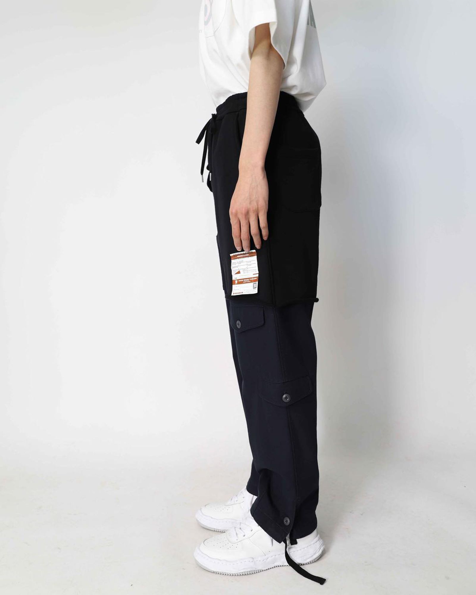 Fleece Combined Chino Pants
