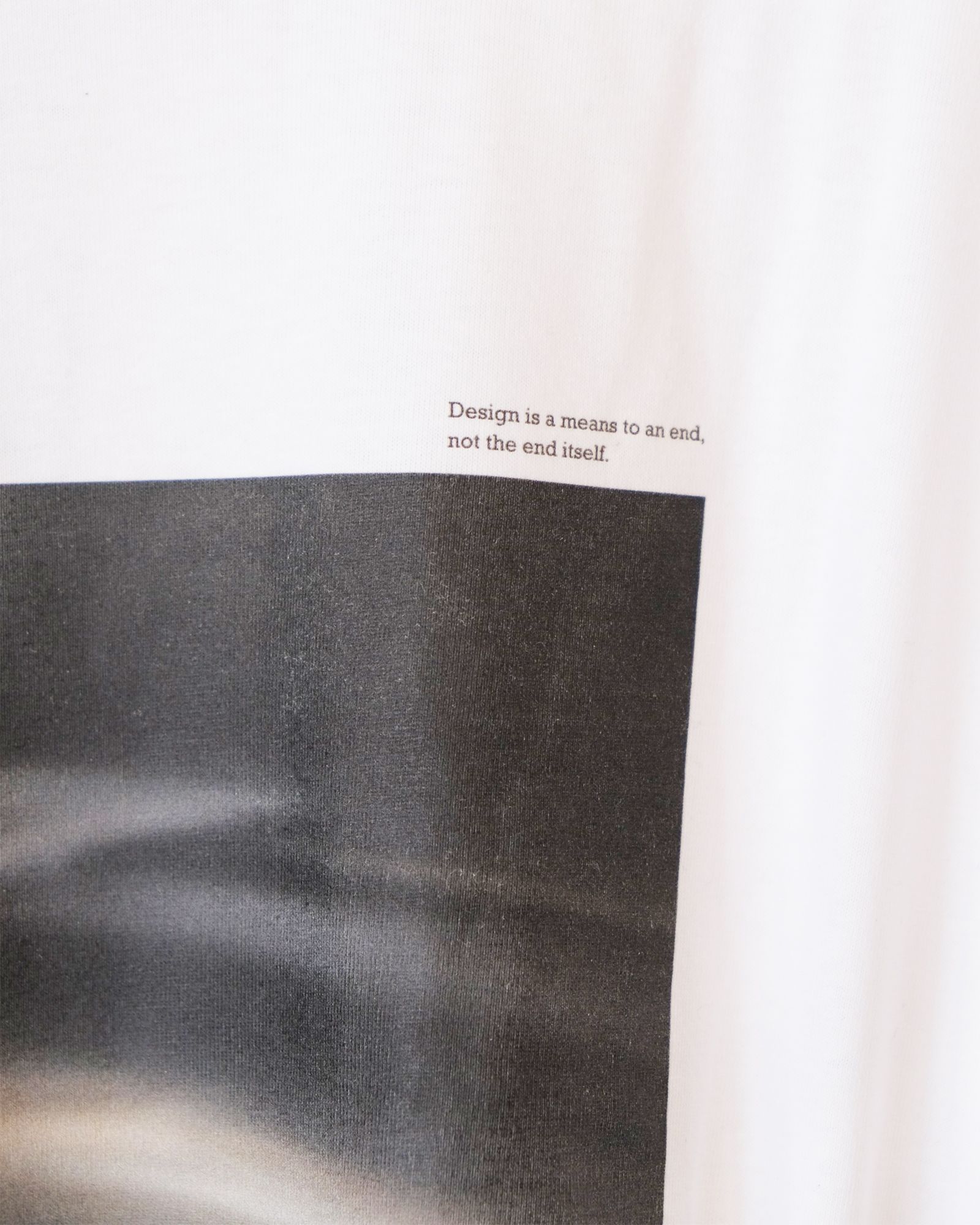Abstract Photograph L/S Tee / ロングスリーブ Tシャツ / ホワイト / MW-CT26102