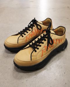 Flame Embroidery Shoes