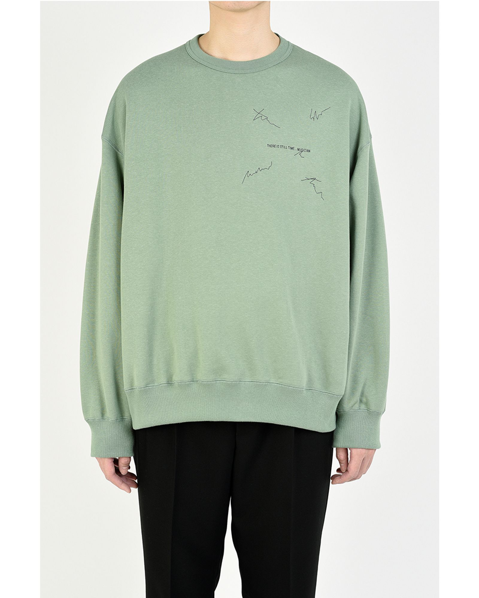 LAD MUSICIAN - Crew Neck Big Pullover | fakejam