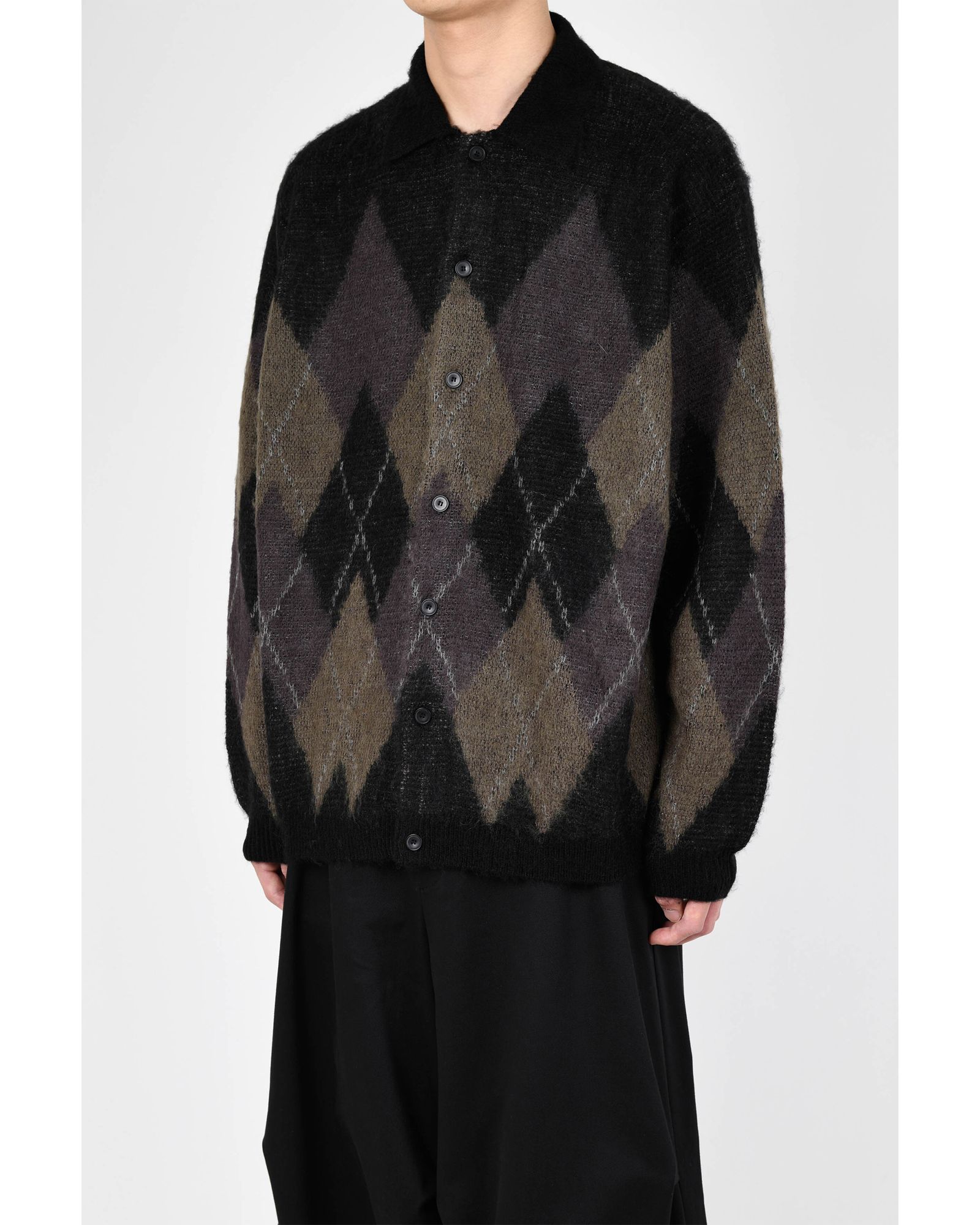 Argyle Knit Shirt
