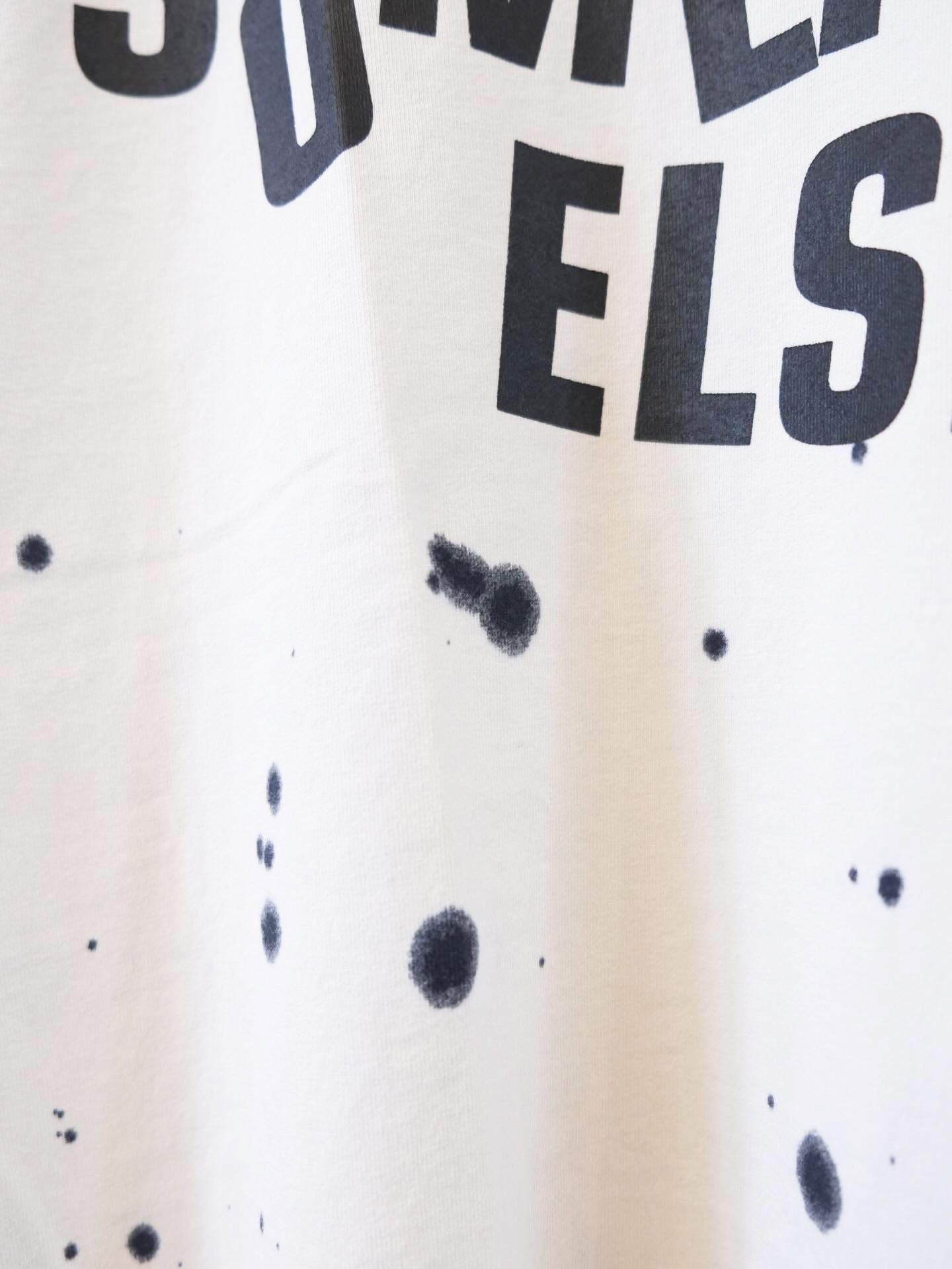 Hand Dye Twist Tee Shirt/ SOMEPLACE ELSE
