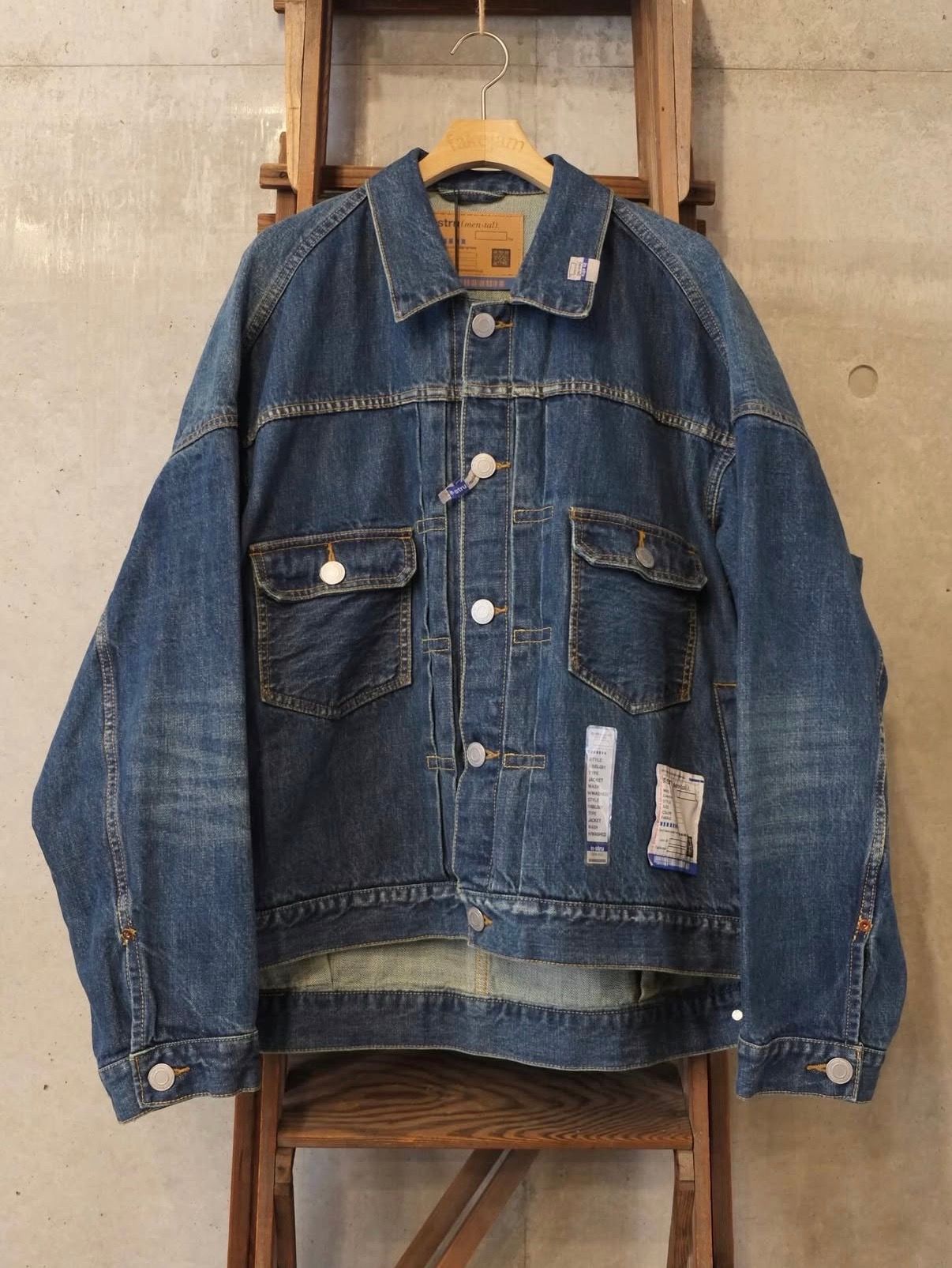 Hard Washed Selvage Denim Jacket