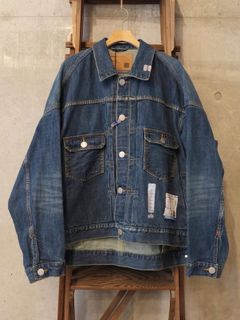 Hard Washed Selvage Denim Jacket