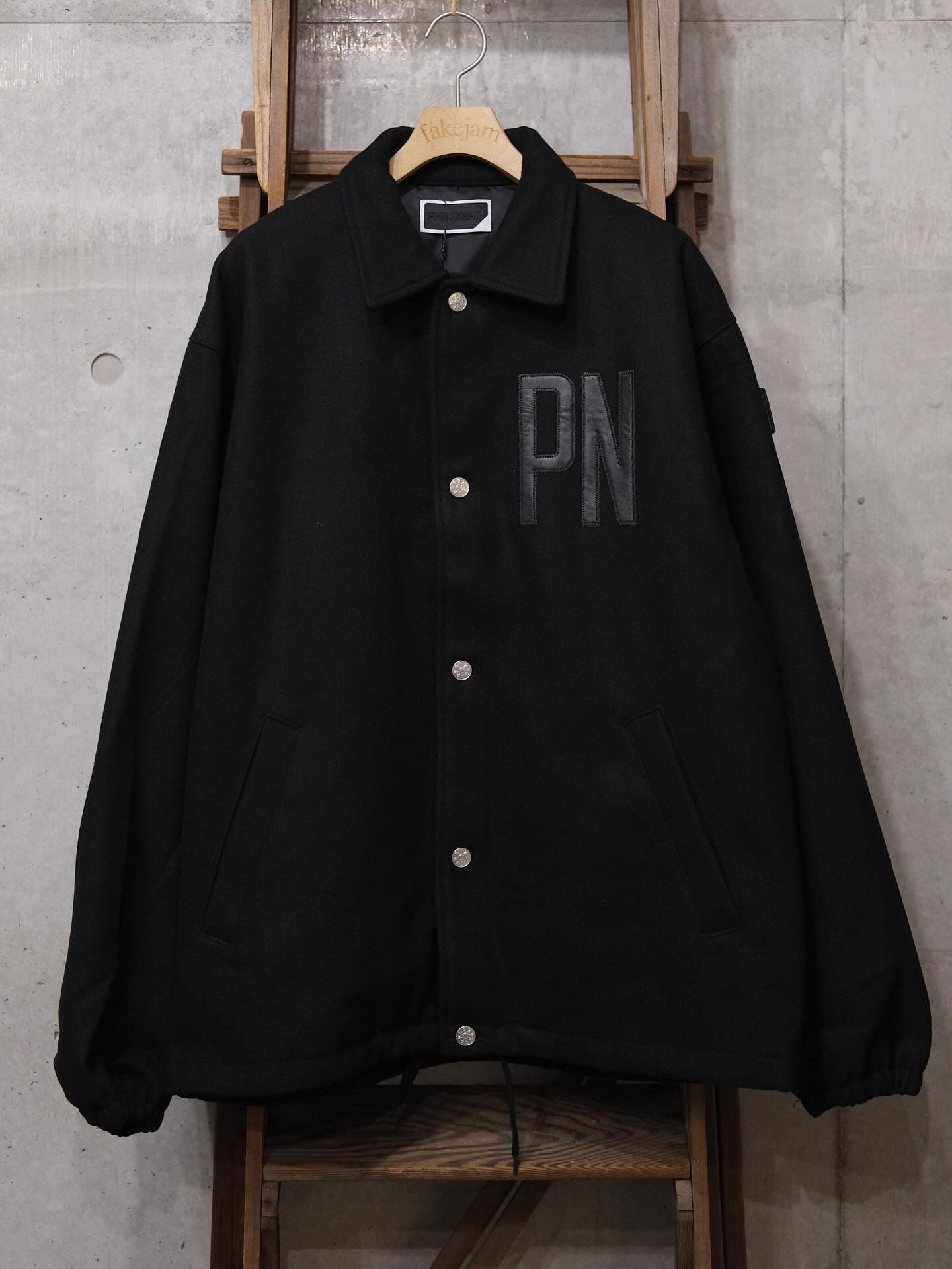 Wool Melton Coach Jacket