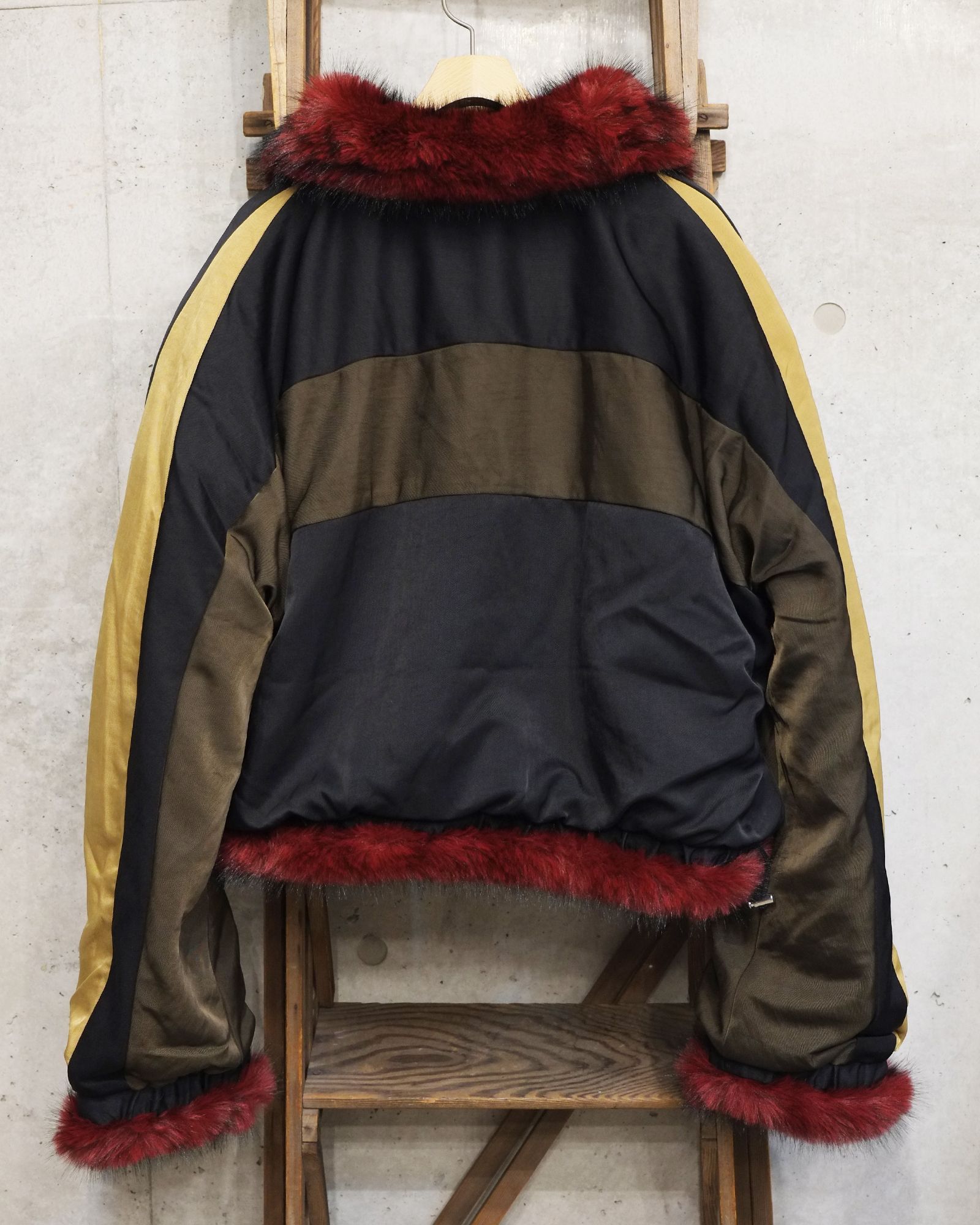 Reversible Fur Jacket / ファー ブルゾン / レッド / LM-26aw-2205