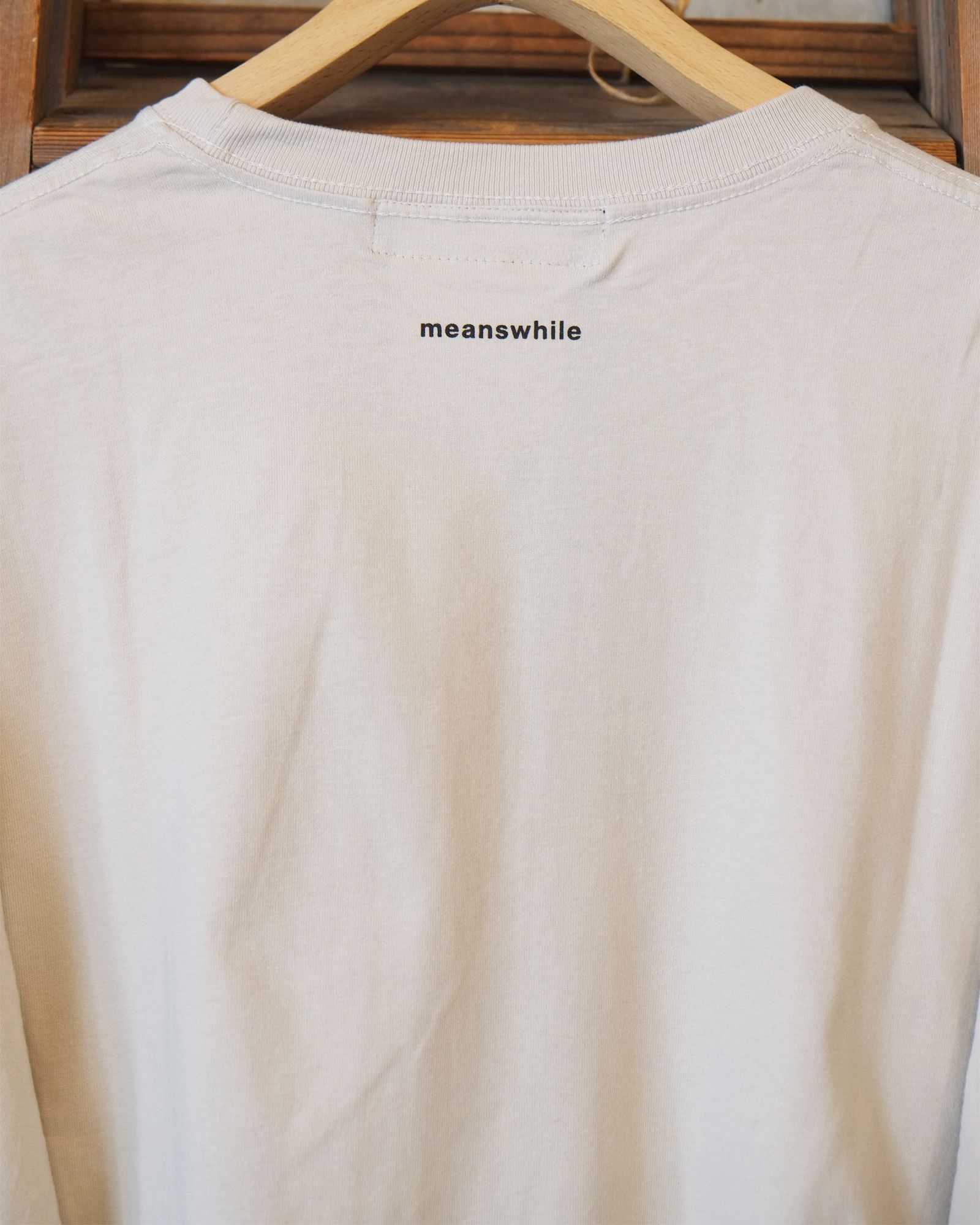 Abstract Photograph L/S Tee / ロングスリーブ Tシャツ / ホワイト / MW-CT25202