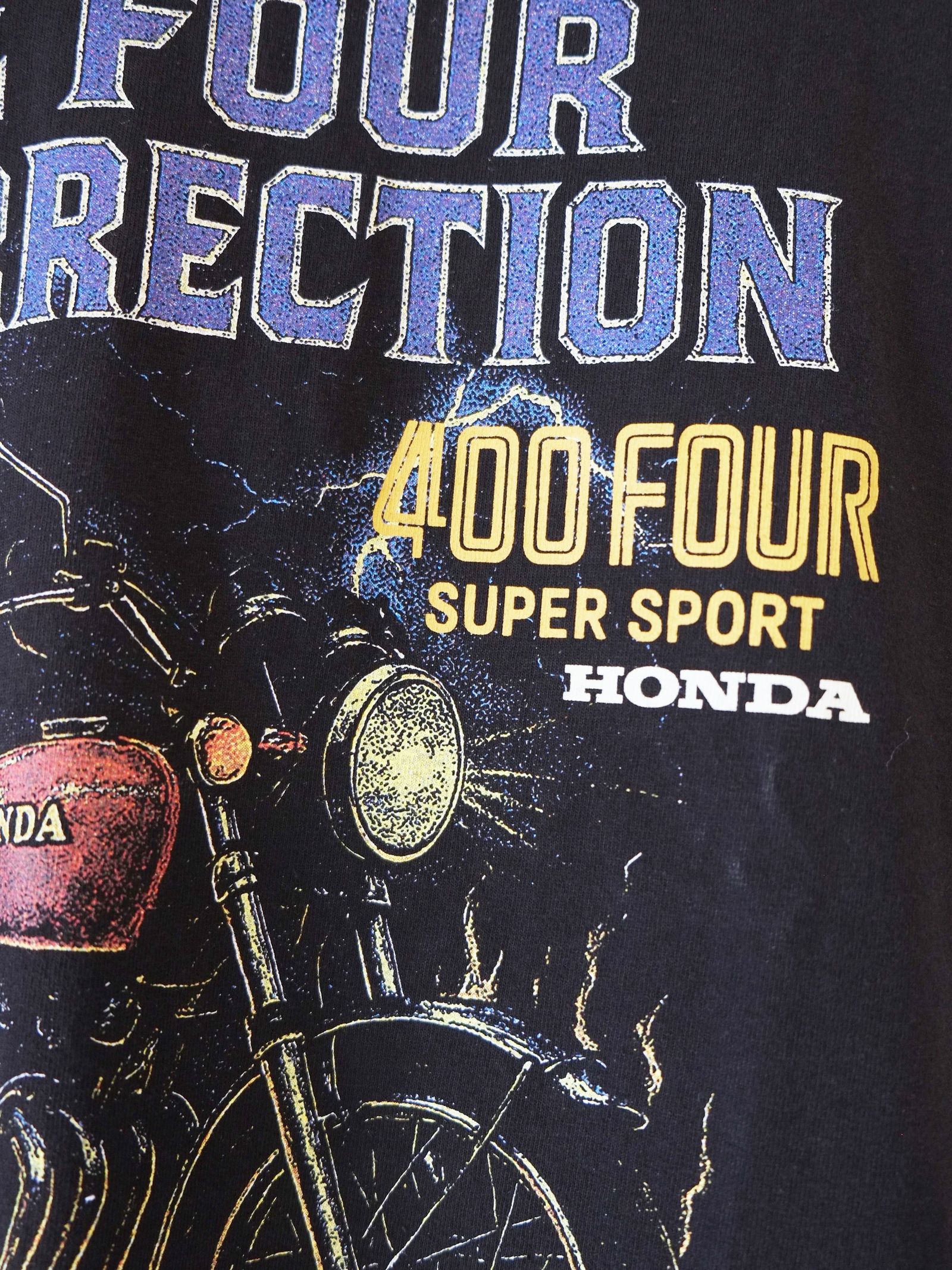 Honda vs SEV CB400FOUR L/SL TEE / ロングスリーブ Tシャツ / ブラック / CT-SV-NRA-1009