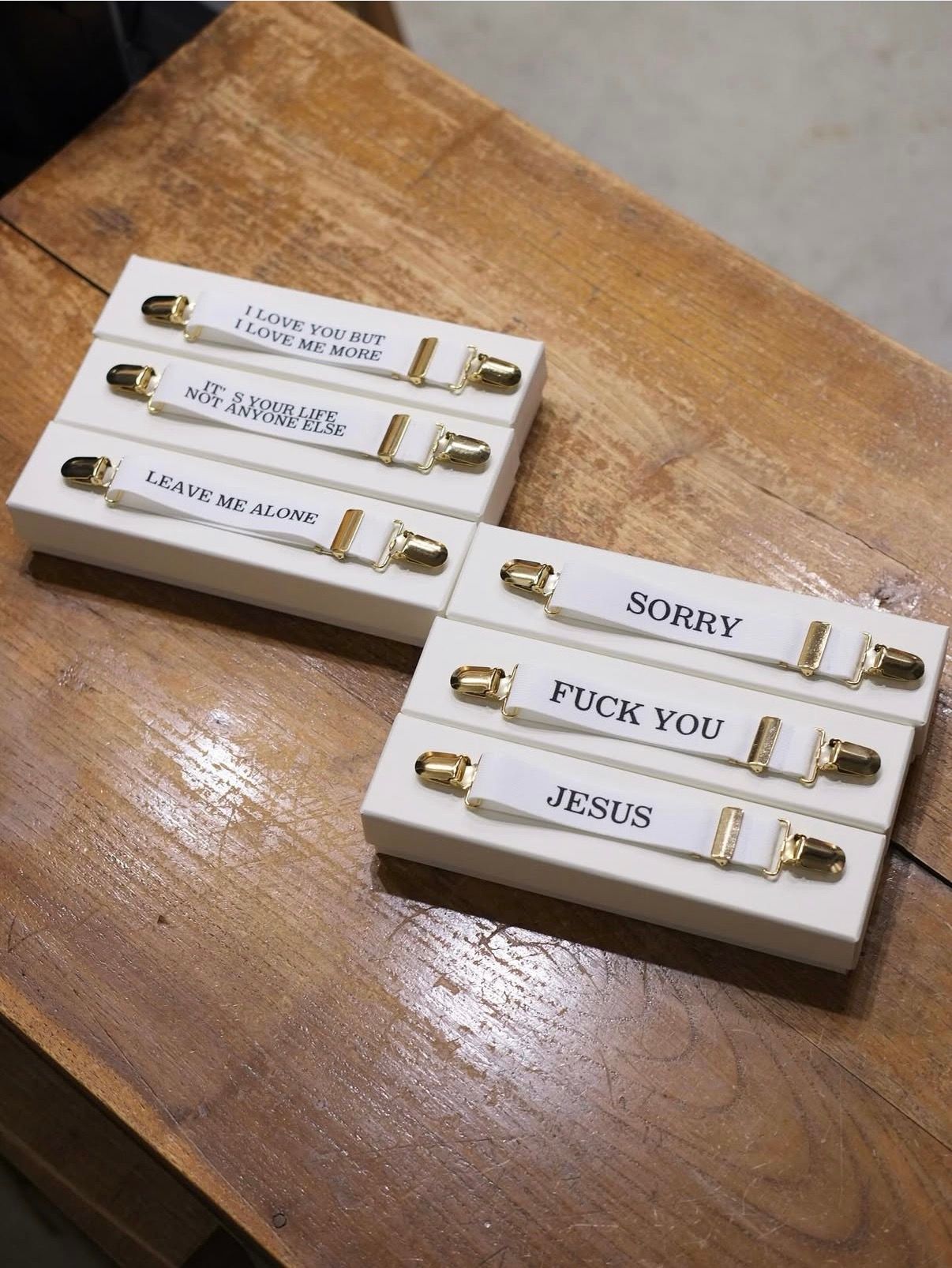 Suspenders (I LOVE YOU)