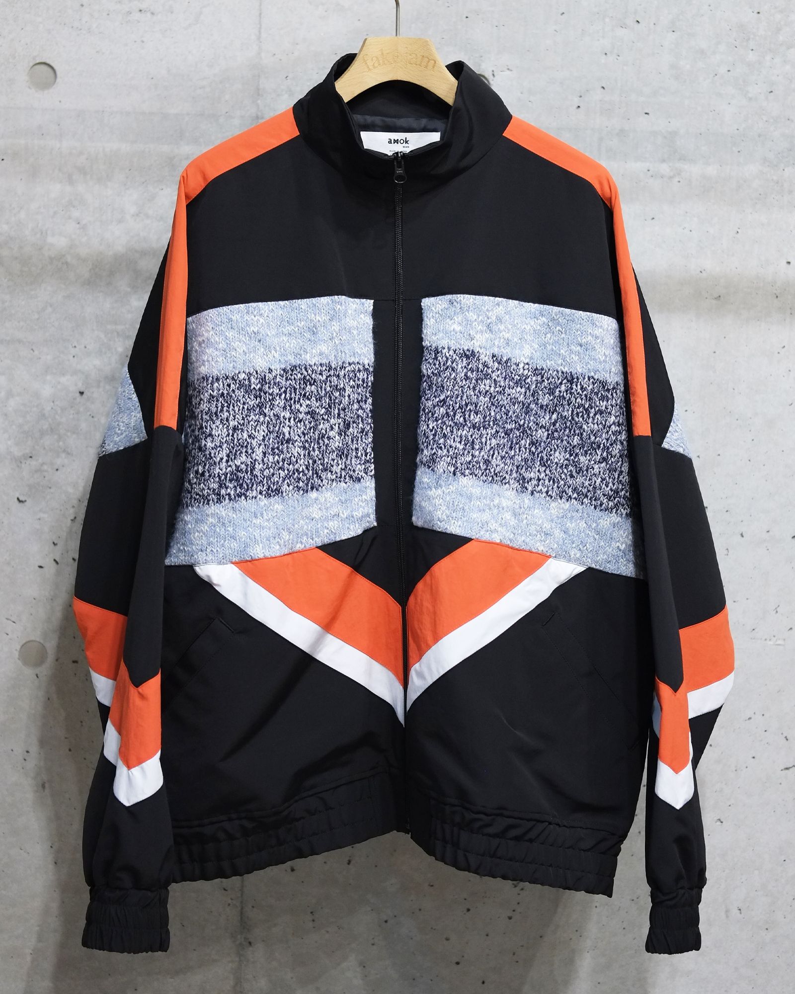 AMOK - Nylon Knit Track Jackets | fakejam