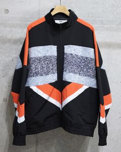 Nylon Knit Track Jackets