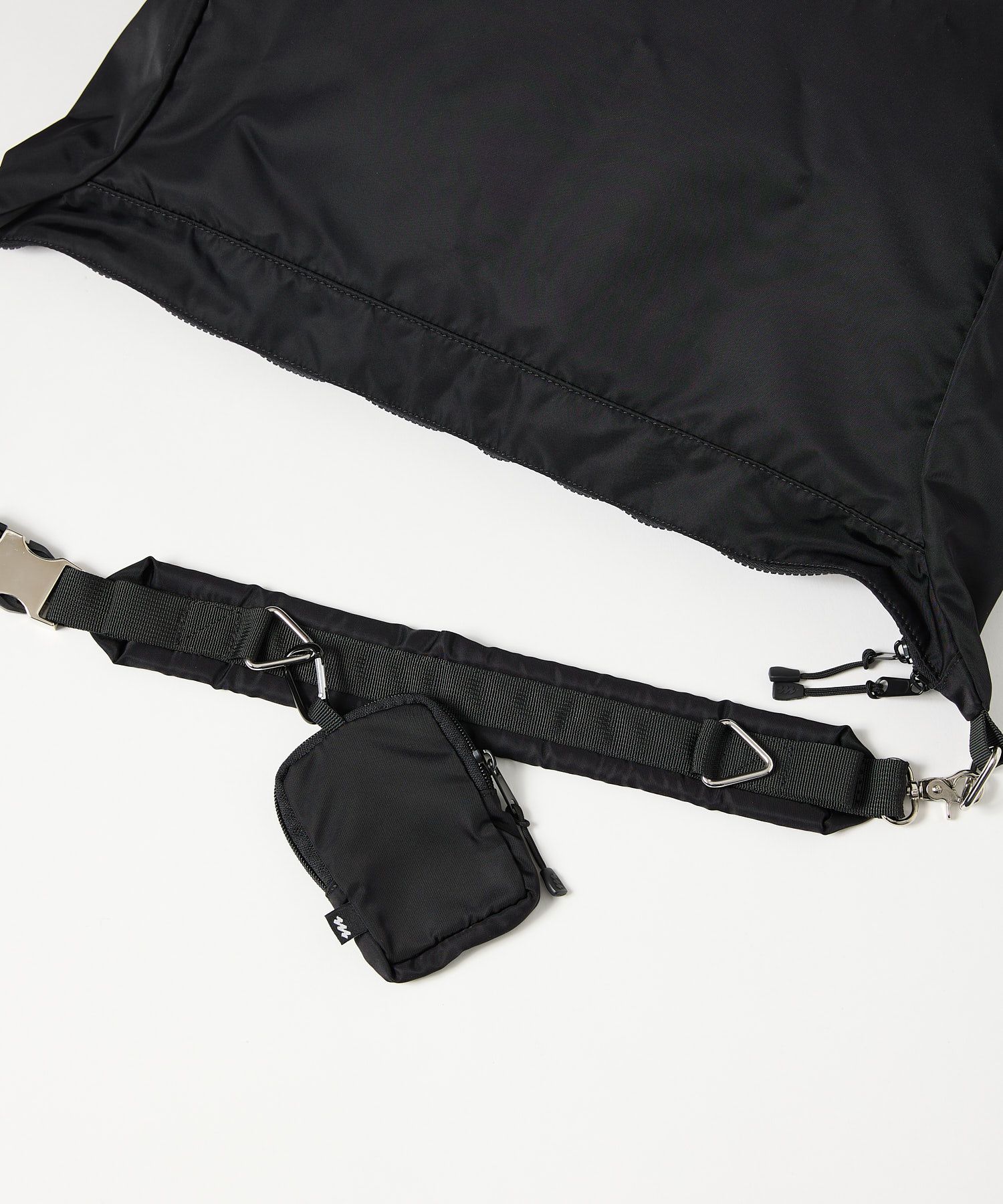 POUCH SHOULDER BAG / ポーチ ショルダーバッグ / ブラック / MTM-BG-0177-23-C