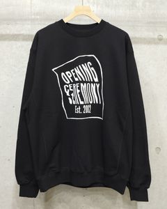 Warped Logo Regular Crewneck