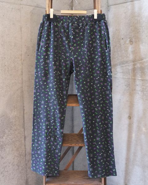 Flowe Waffle Pants / ワッフル パンツ / ブラック / PD-262-BT-081