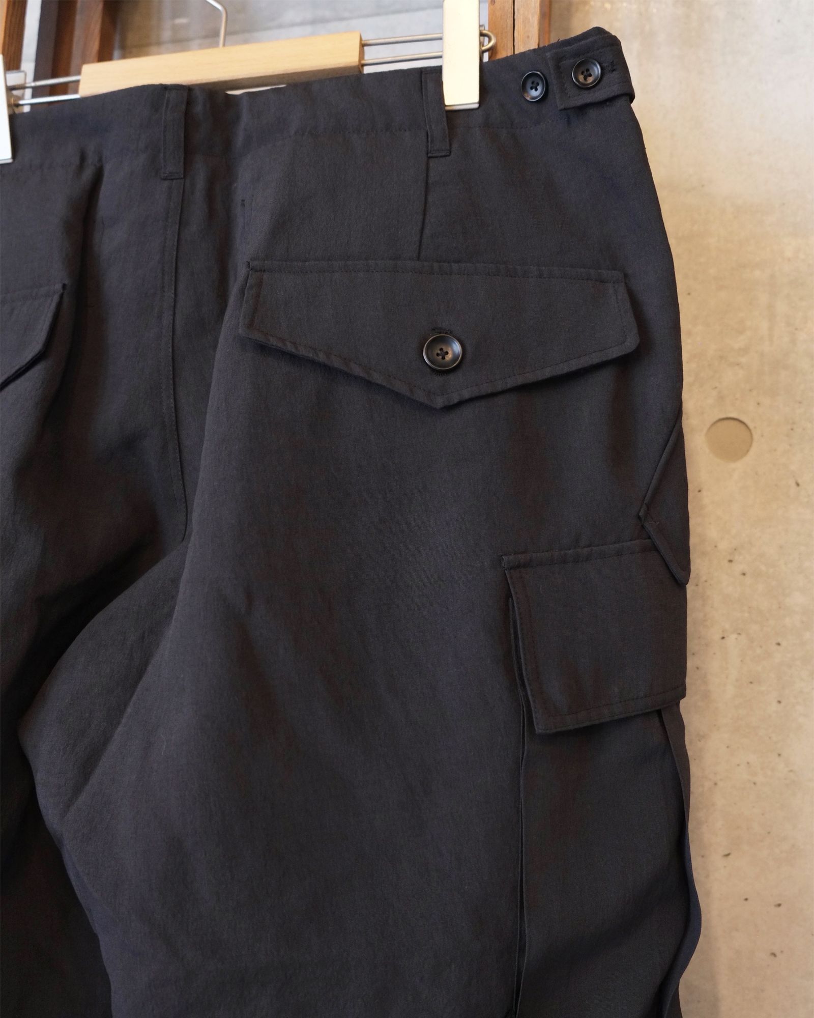 Desert Cloth Neutral Cargo PT / カーゴパンツ / ブラック / MW-PT26102