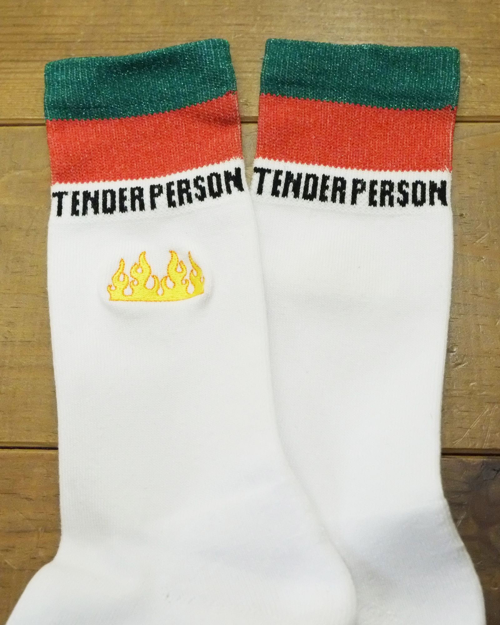 Glitter Rib Socks