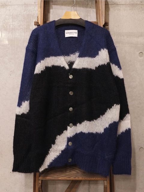 NOMARHYTHM TEXTILE - Multi Colour Mohair Cardigan | fakejam