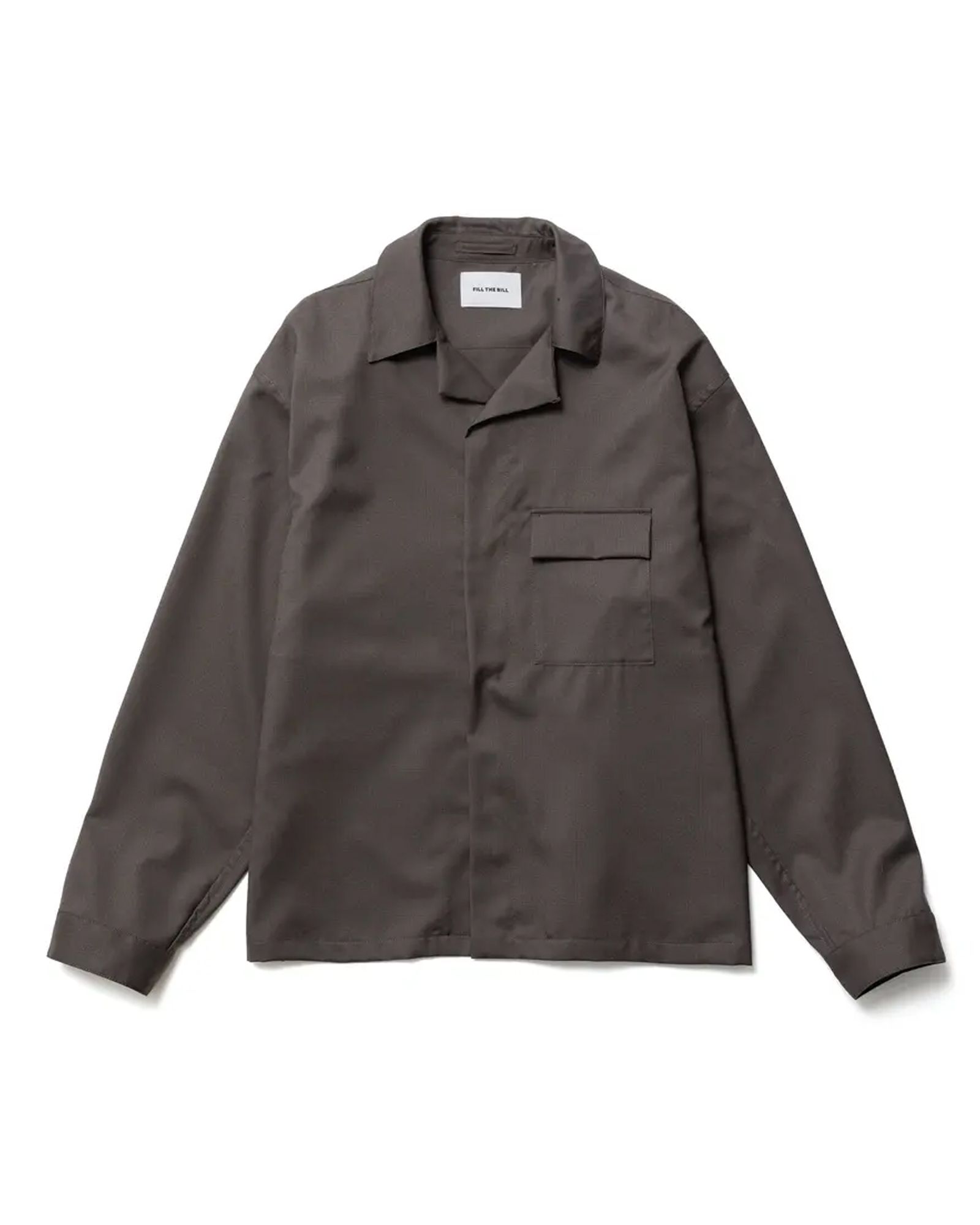 Worsted Utility Shirt Jacket