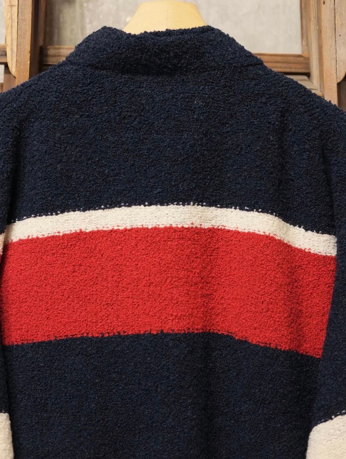 Knit Racing Cardigan