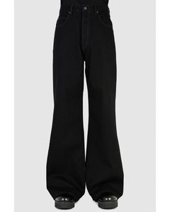 13.5oz Wide Flare Denim Pants