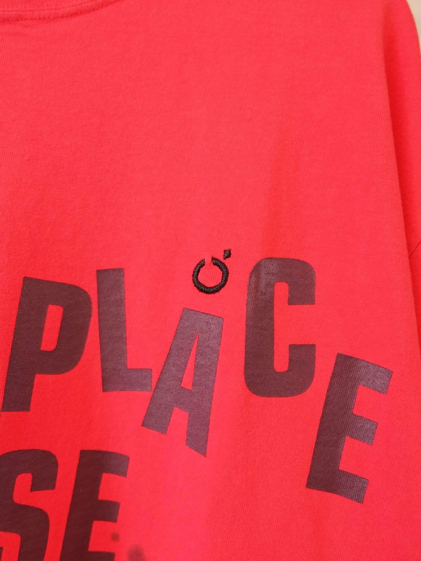 Hand Dye Twist Tee Shirt/ SOMEPLACE ELSE