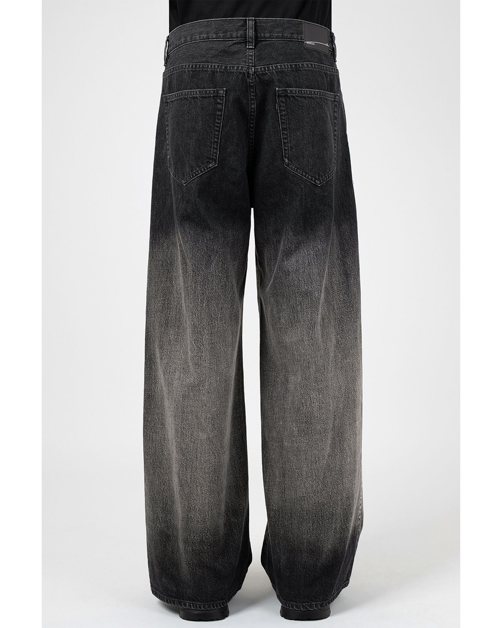 11.5oz GRADATION DENIM WIDE STRAIGHT PANTS