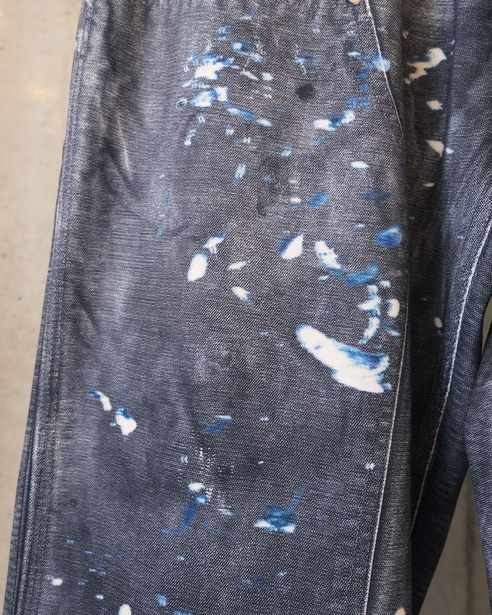 Print Duck Wide Pants