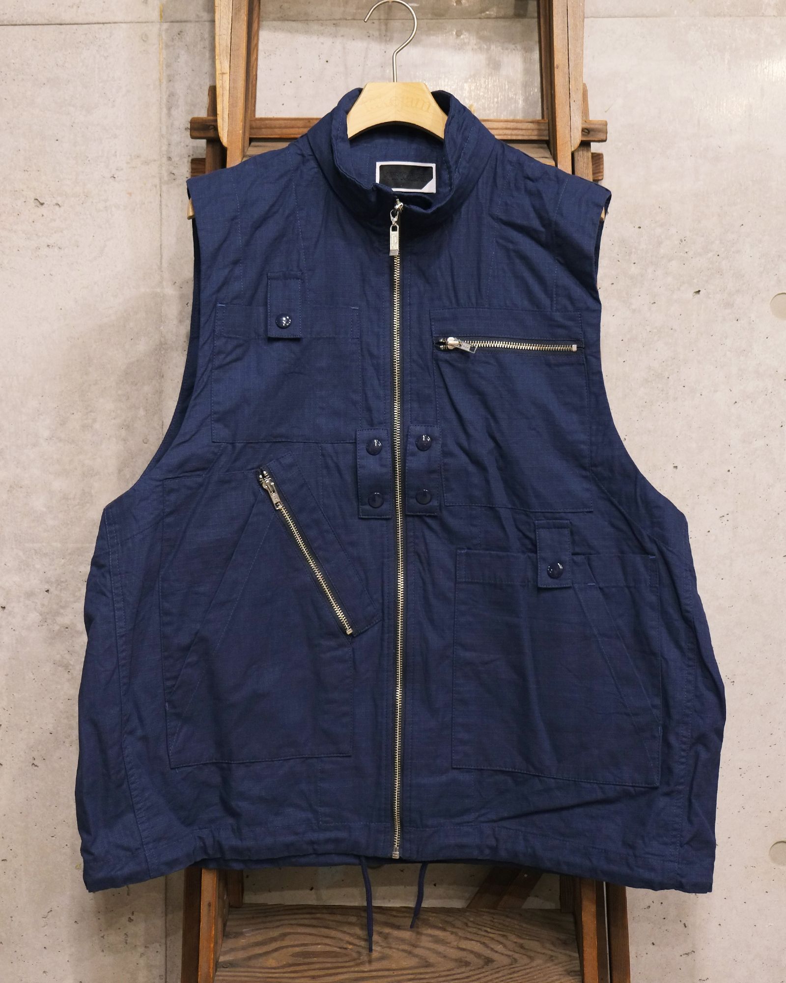 Visor Double Zip Jacket / ワークジャケット / ネイビー / PD-262-JK-091