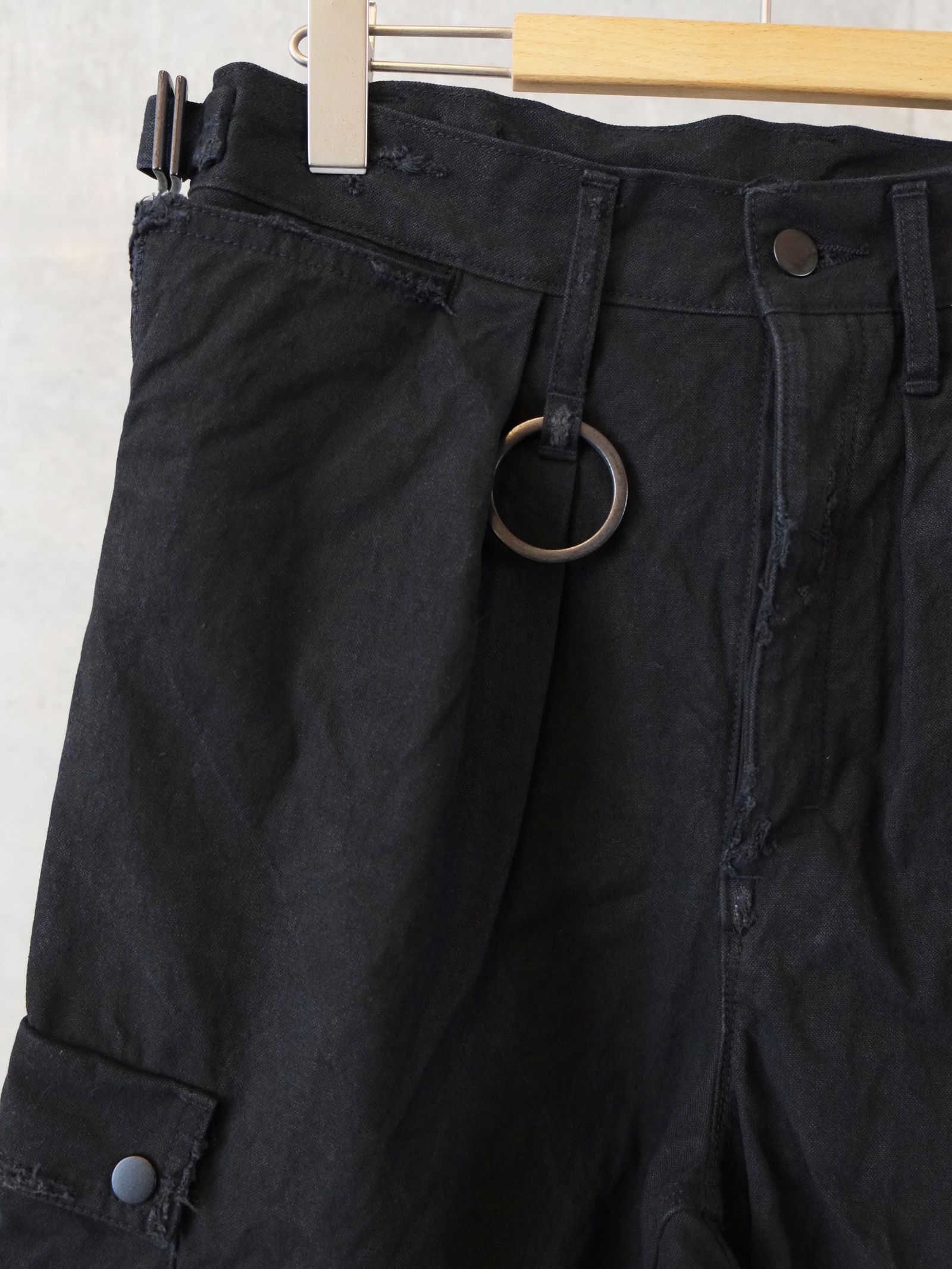Heavy Cargo Short With Damaged(AGED CANVAS)
