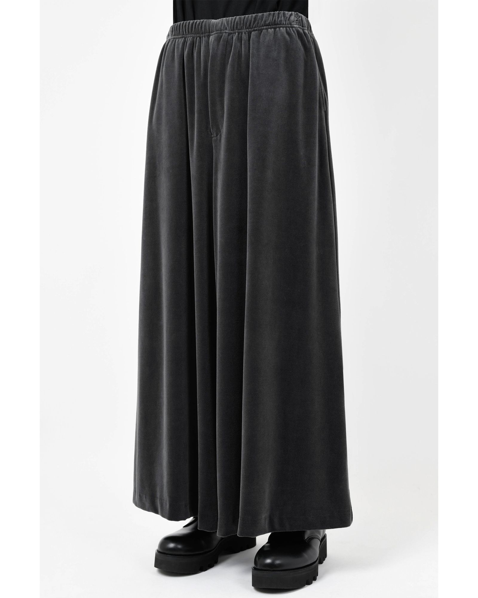 Velour Wide Flare  Pants