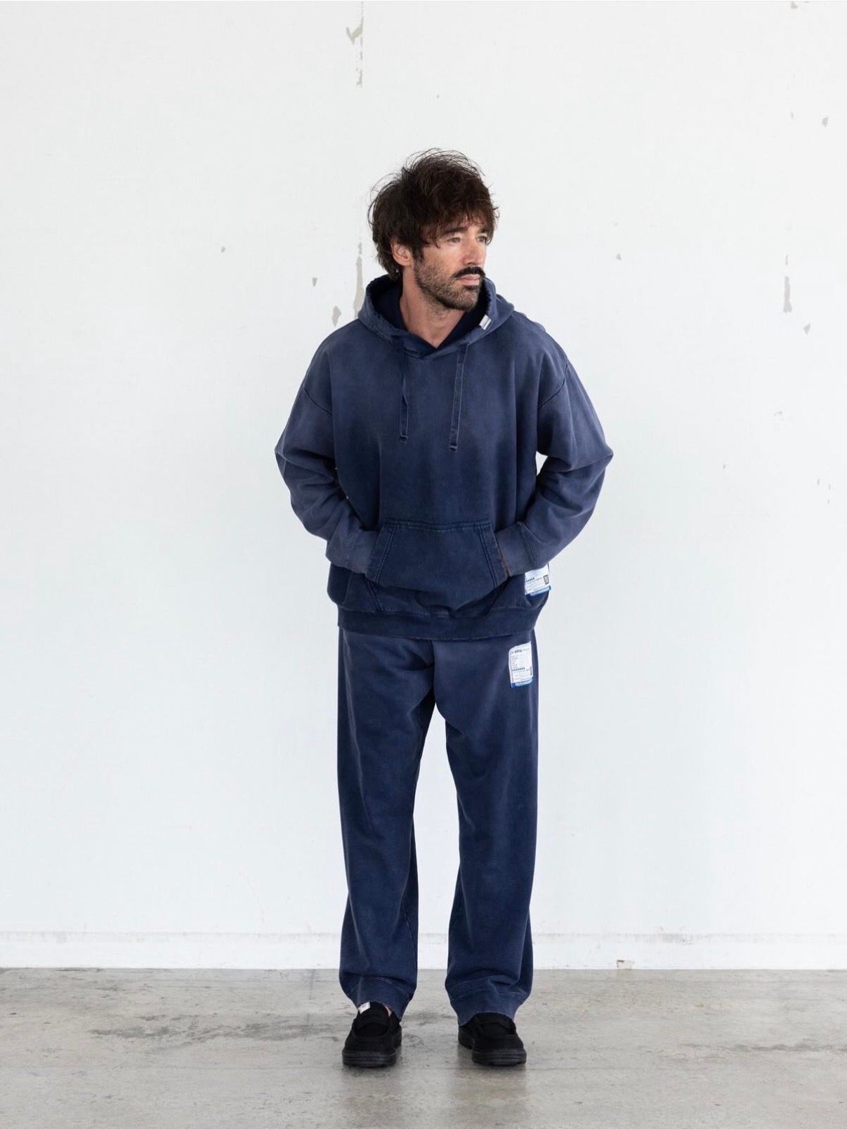 Sun Faded Like Distressed Hoodie