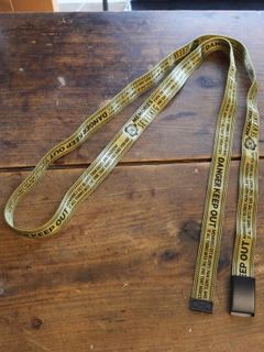 MEMORIES KEEP OUT Belt