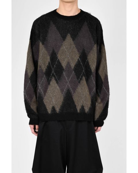 Argyle Pullover Knit