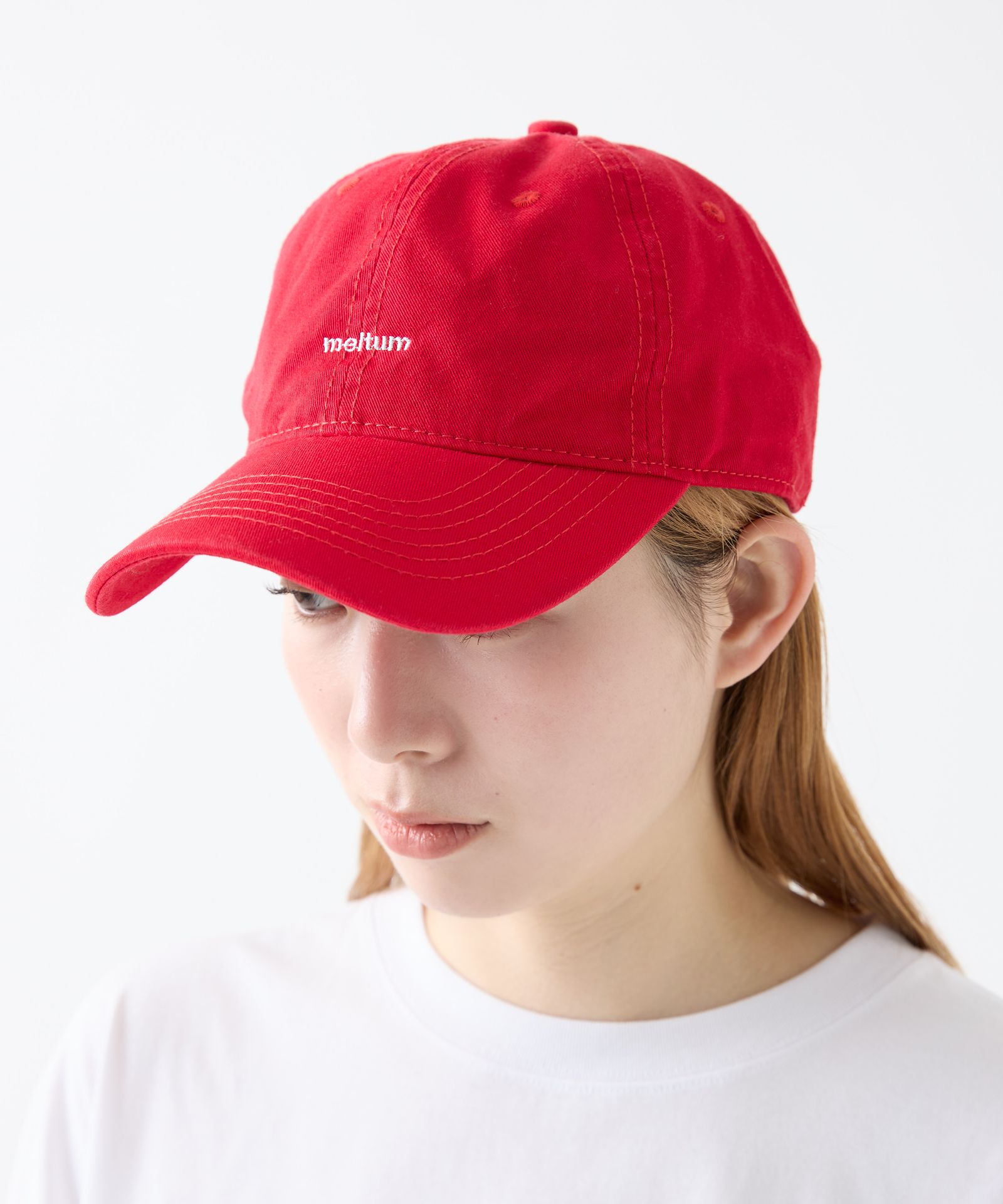Basic Logo Cap / ベーシック ロゴ キャップ/ ブラウン / MTM-HT-0334-25-A
