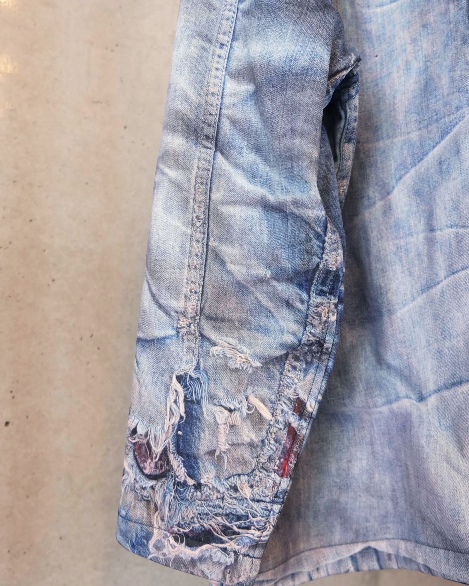 Denim Print Cover All