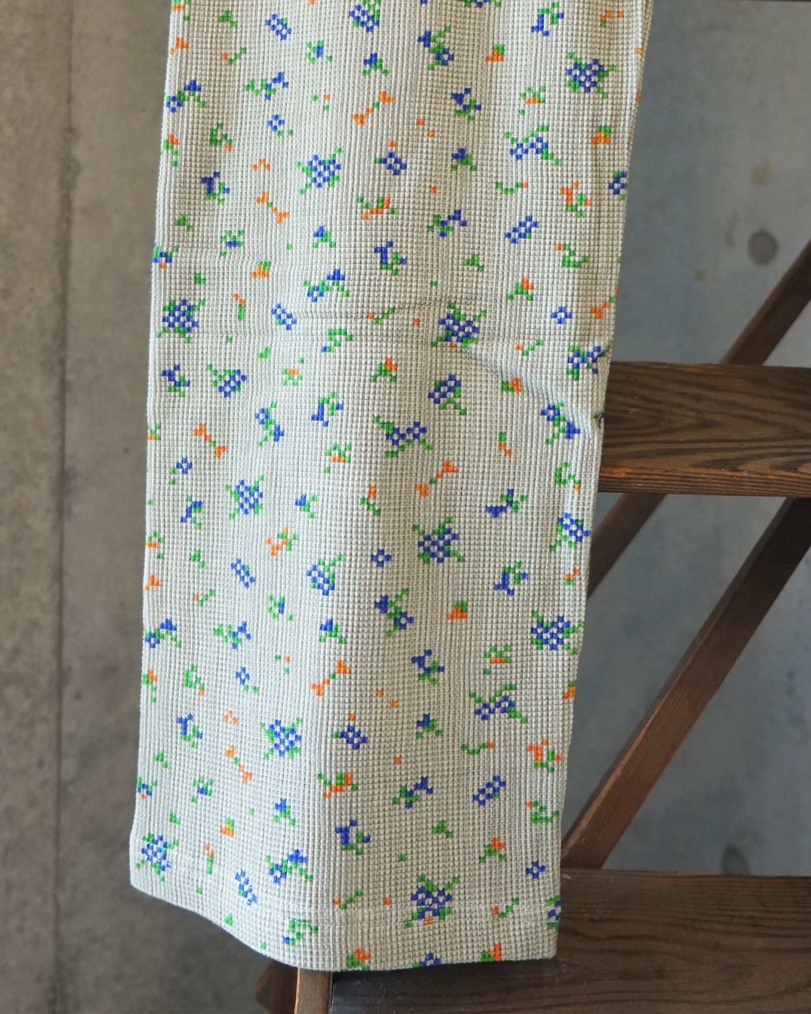Flowe Waffle Pants / ワッフル パンツ / ベージュ / PD-262-BT-081
