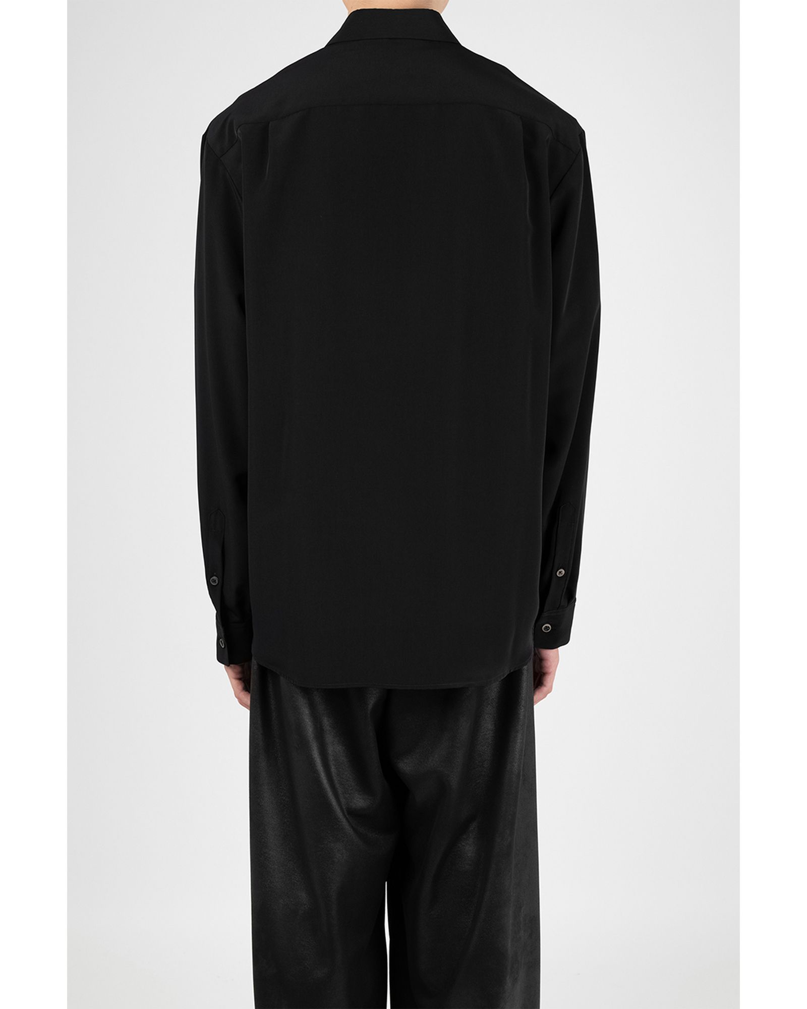 DECHINE COMFORT SHIRT / ロングスリーブ シャツ / ブラック / 2226-104