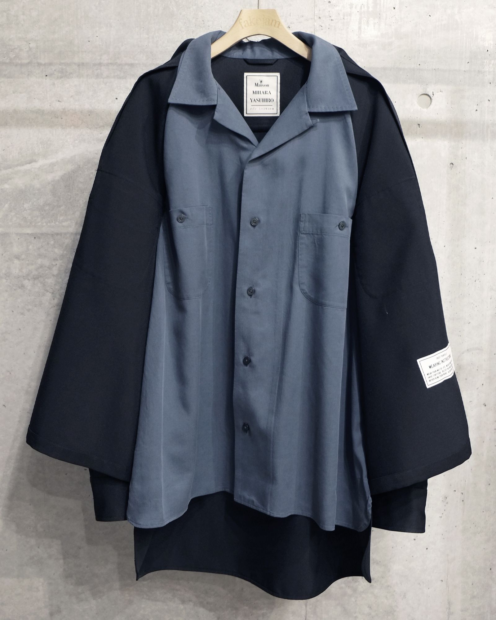 Maison MIHARA YASUHIRO - Double Layered Work Shirt | fakejam