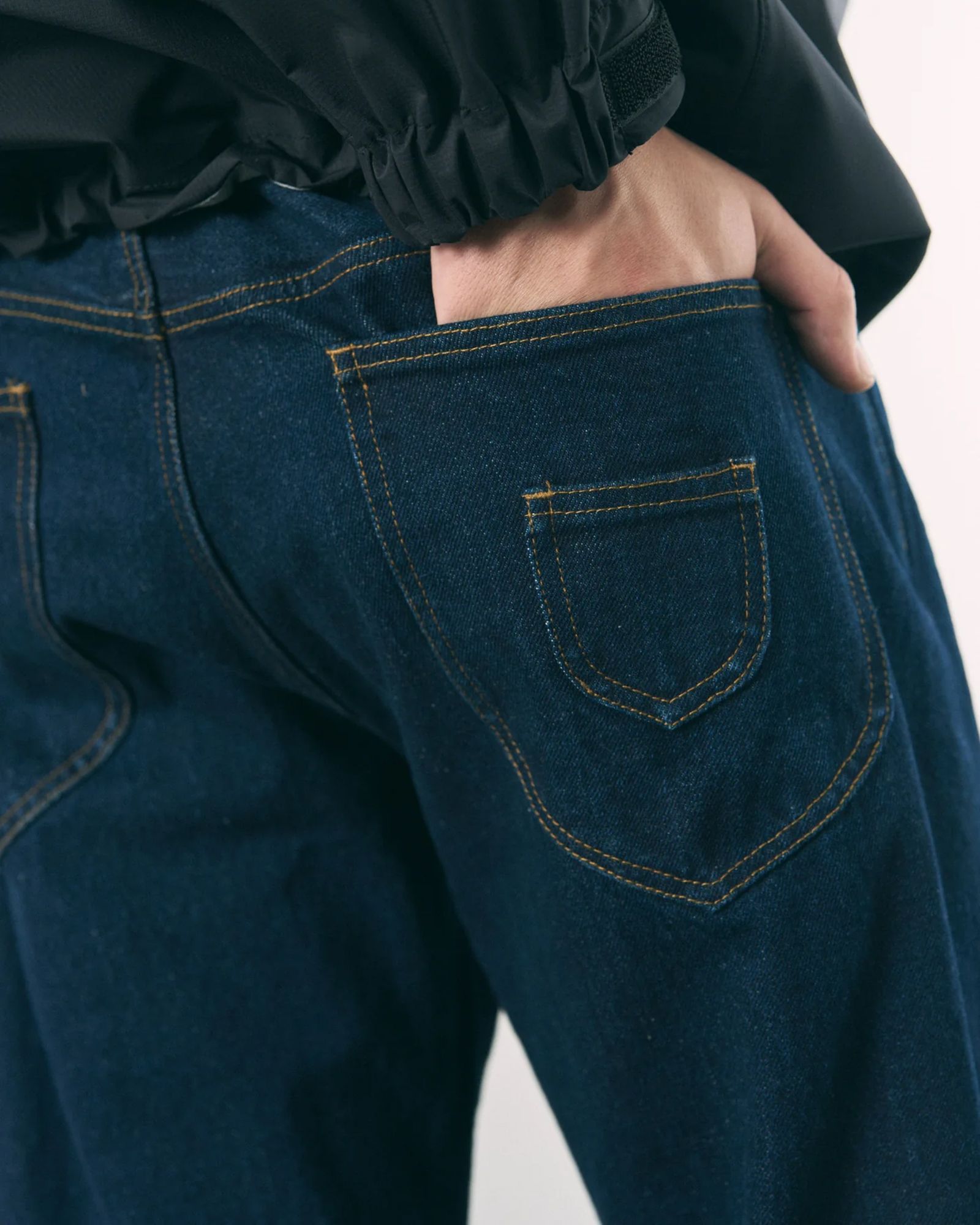 6 Pocket Jeans Straight / ストレート デニムパンツ / ネイビー / PD-262-BT-051