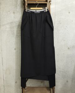 Gabardine Skirt Spats Pants