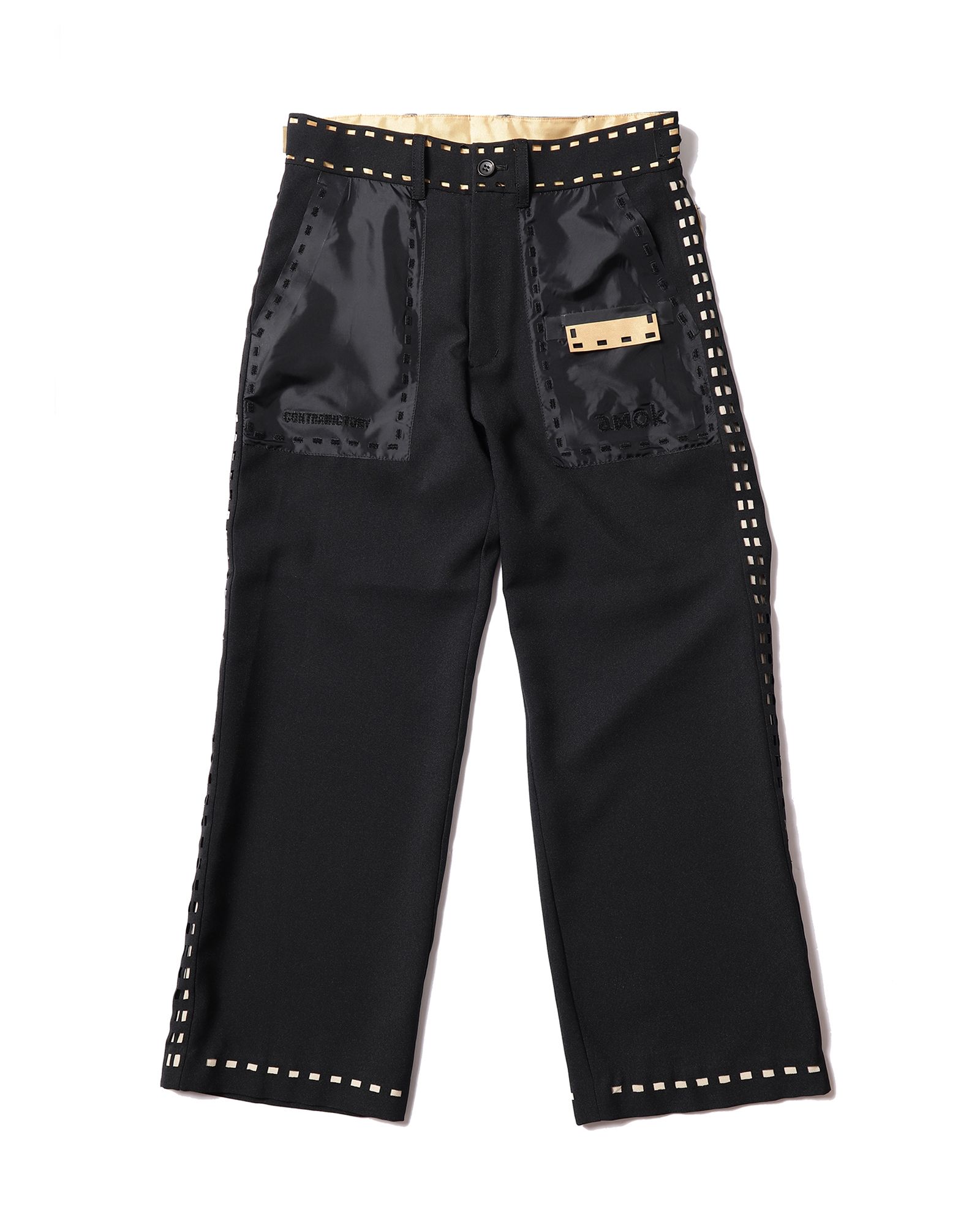 Laser Stitch Pants