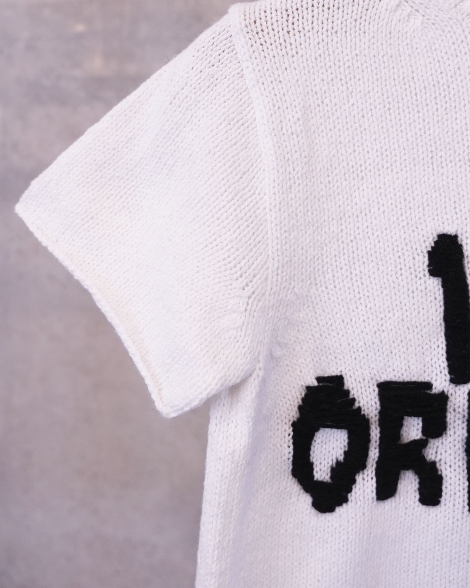 Message Tee / White"100%ORIGINAL"