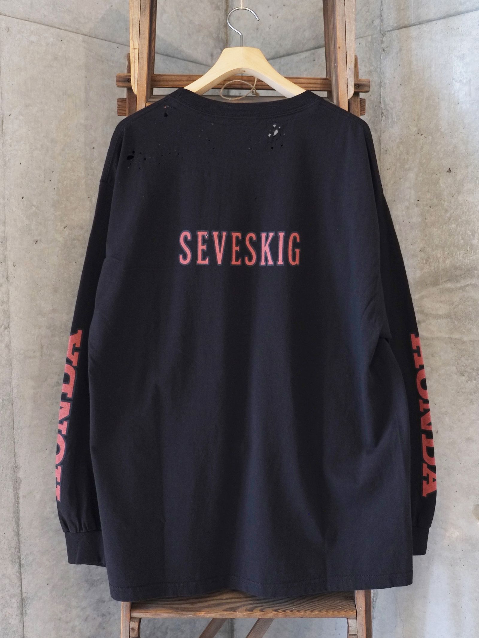 Honda vs SEV CBX1000 L/SL TEE / ロングスリーブ Tシャツ / ブラック / CT-SV-NRA-1008
