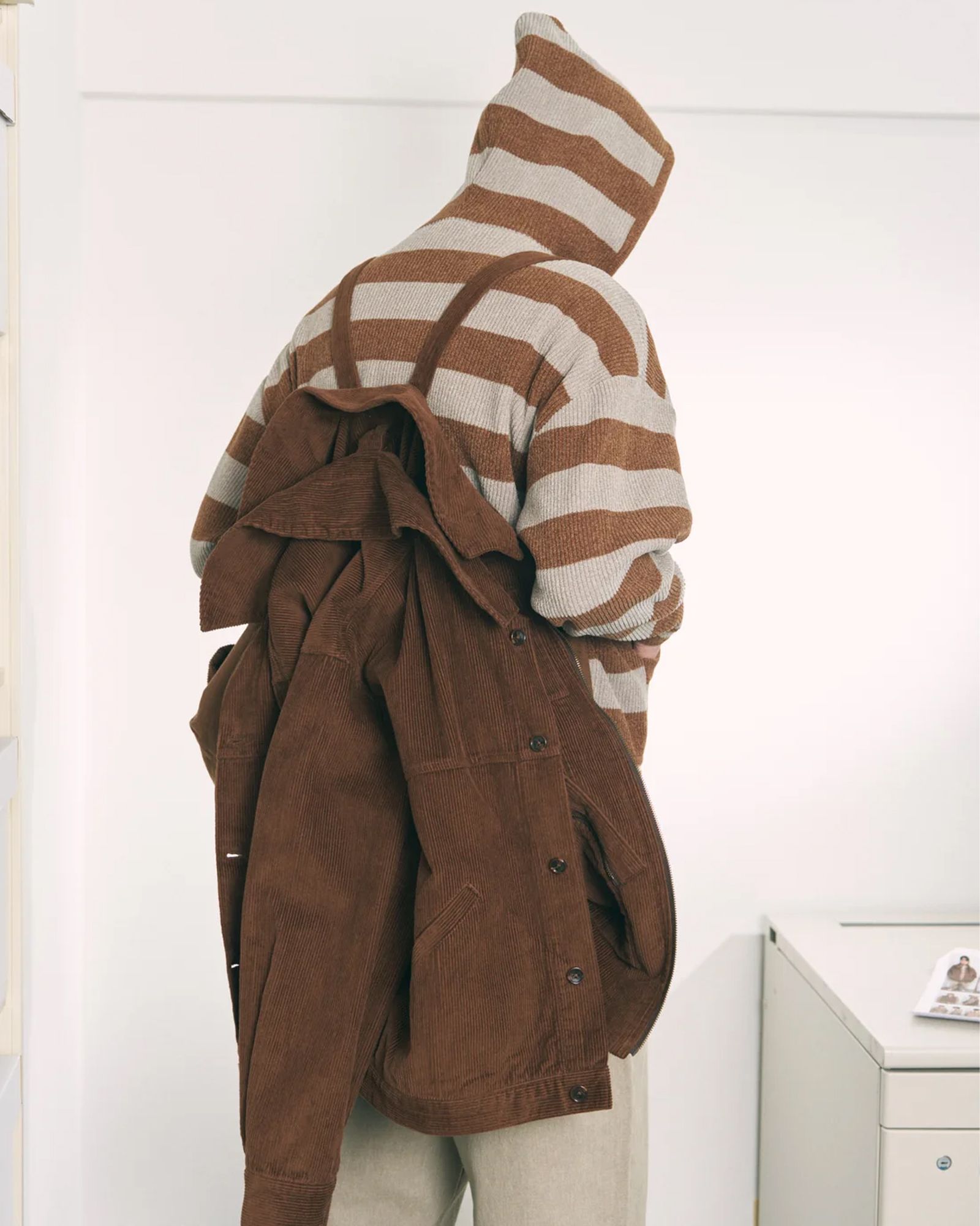 Double Cord Jacket / コーデュロイジャケット / ブラウン / PD-262-JK-041