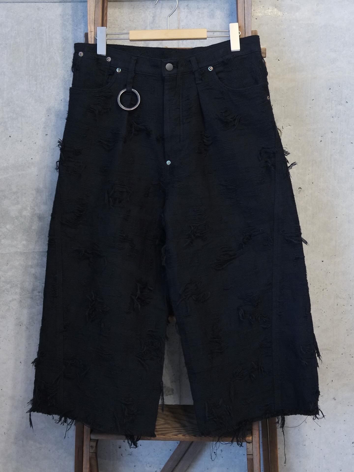 Cut Off Heavy Short Boro Crust (NOIR)