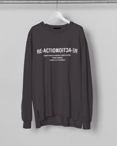 GRAPHIC LONG T-SHIRTS “RE-ACTION”