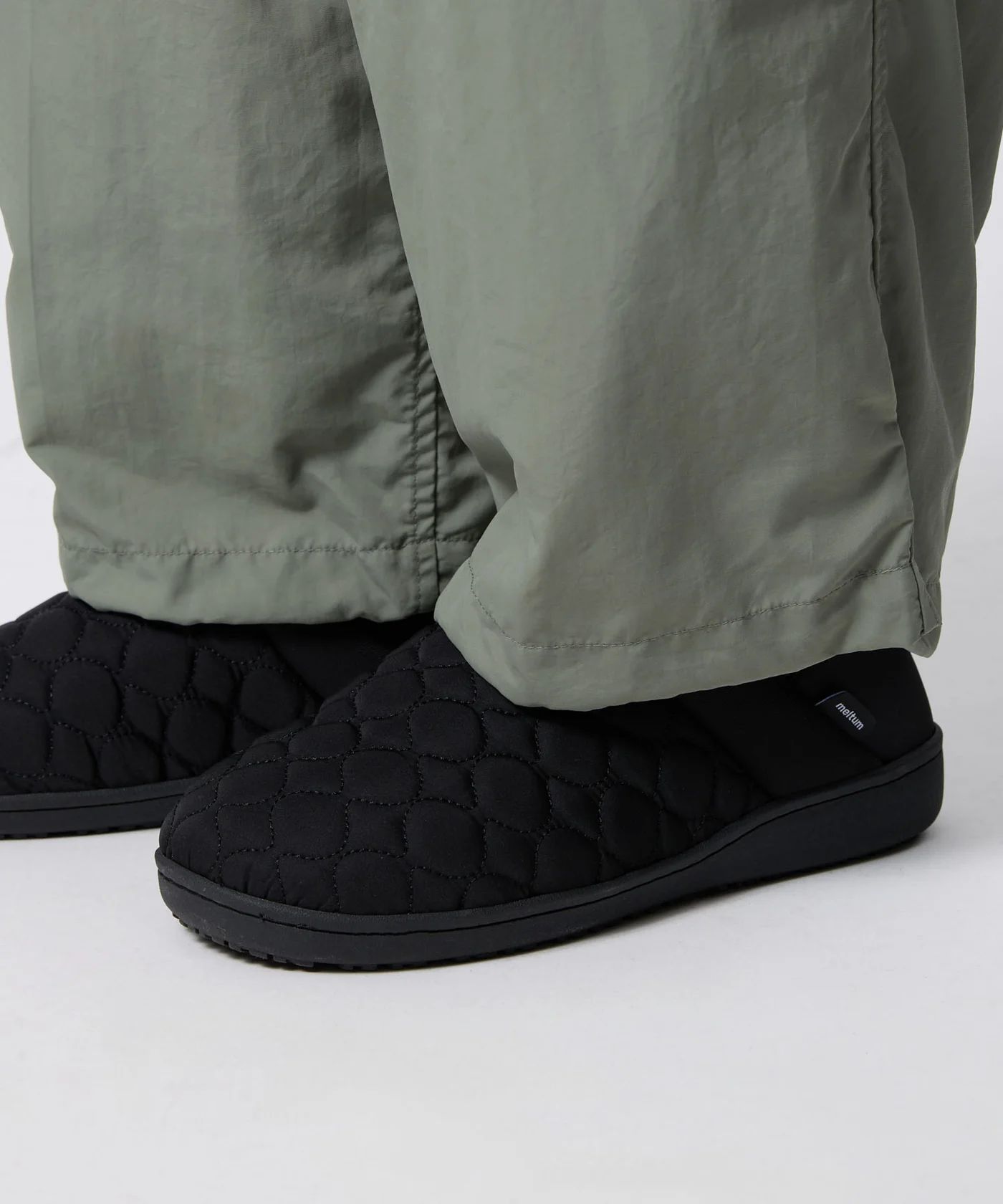 QUILT MOC SHOES / キルティング モックシューズ / ブラック / MTM-SS-0241-24-C