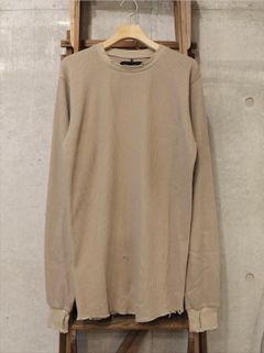 Combat Long Thermal With Damaged(CLASSIC WAFFLE KNIT)