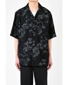 Rose Mix Short Sleeve Open Collar Shirt